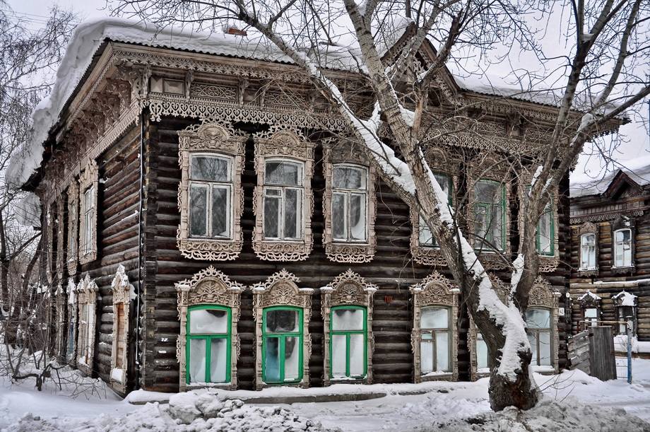 Siberia Wooden Houses