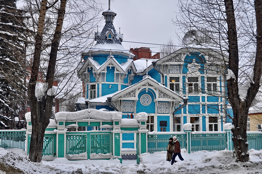 Siberia Wooden Houses