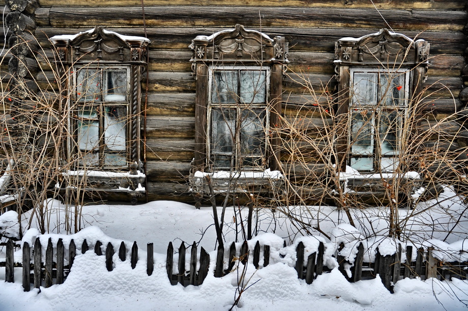 Siberia Wooden Houses