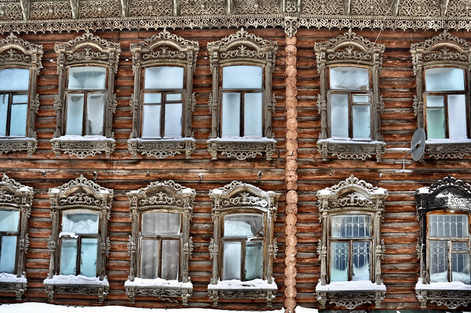 Siberia Wooden Houses