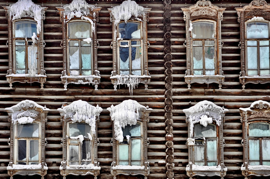 Siberia Wooden Houses