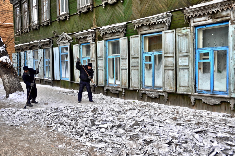 Siberia Wooden Houses