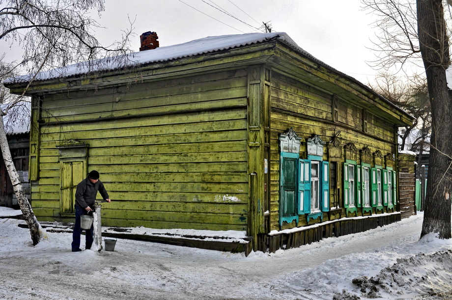 Siberia Wooden Houses