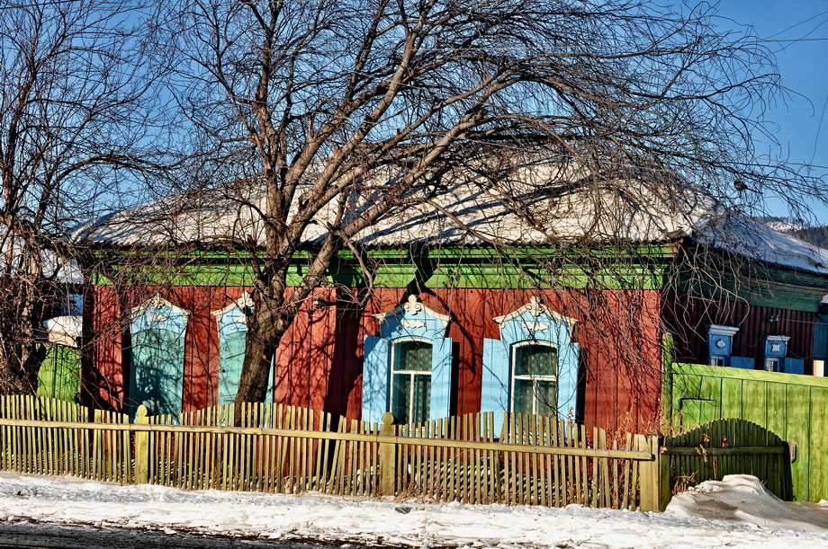 Siberia Wooden Houses