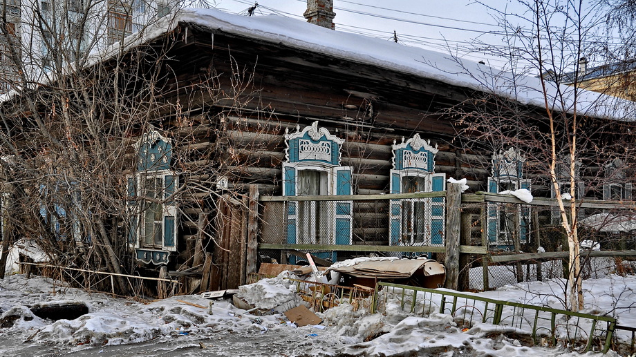 Siberia Wooden Houses