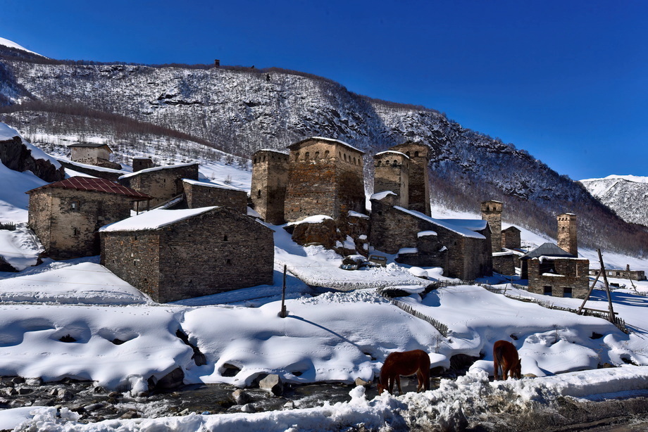Svan Towers in Georgia