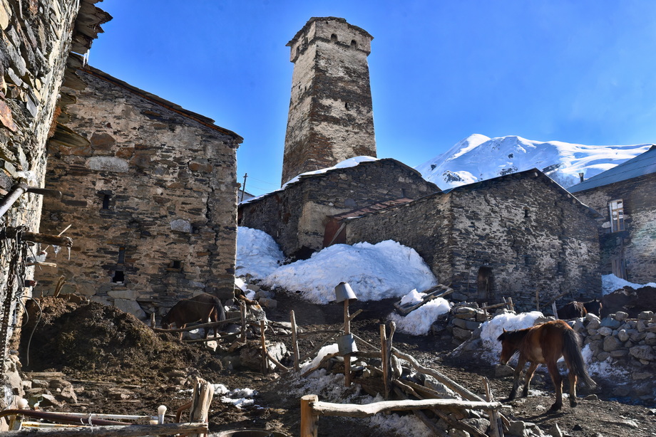 Svan Towers in Georgia