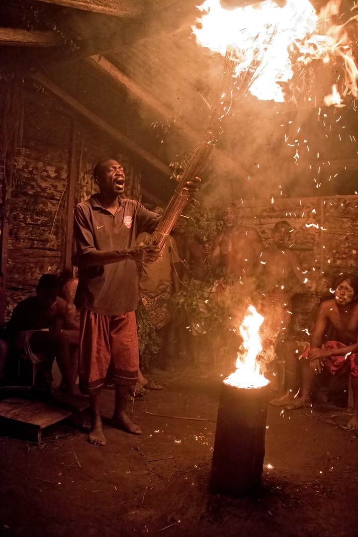 Bwiti ceremonyn (Punu People)