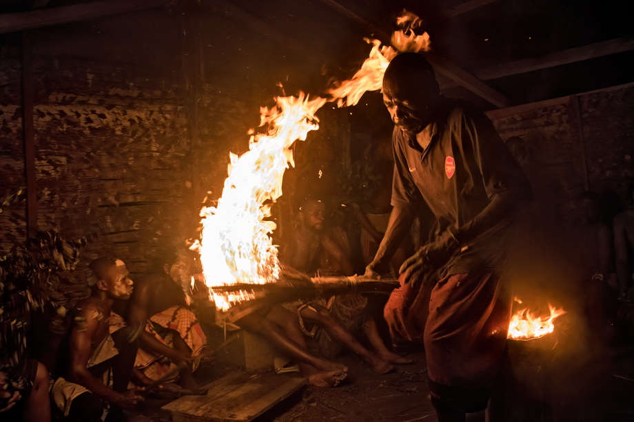 Bwiti ceremonyn (Punu People)