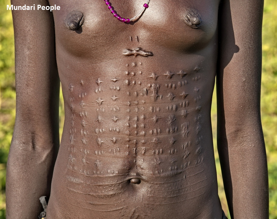 Mundari Scarifications