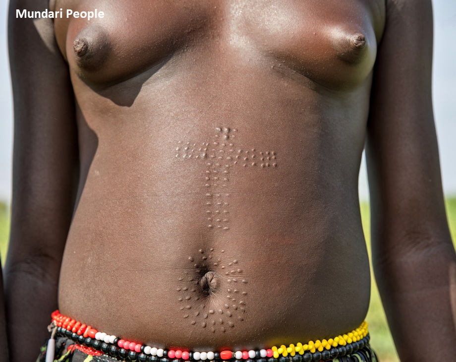 Mundari Scarifications