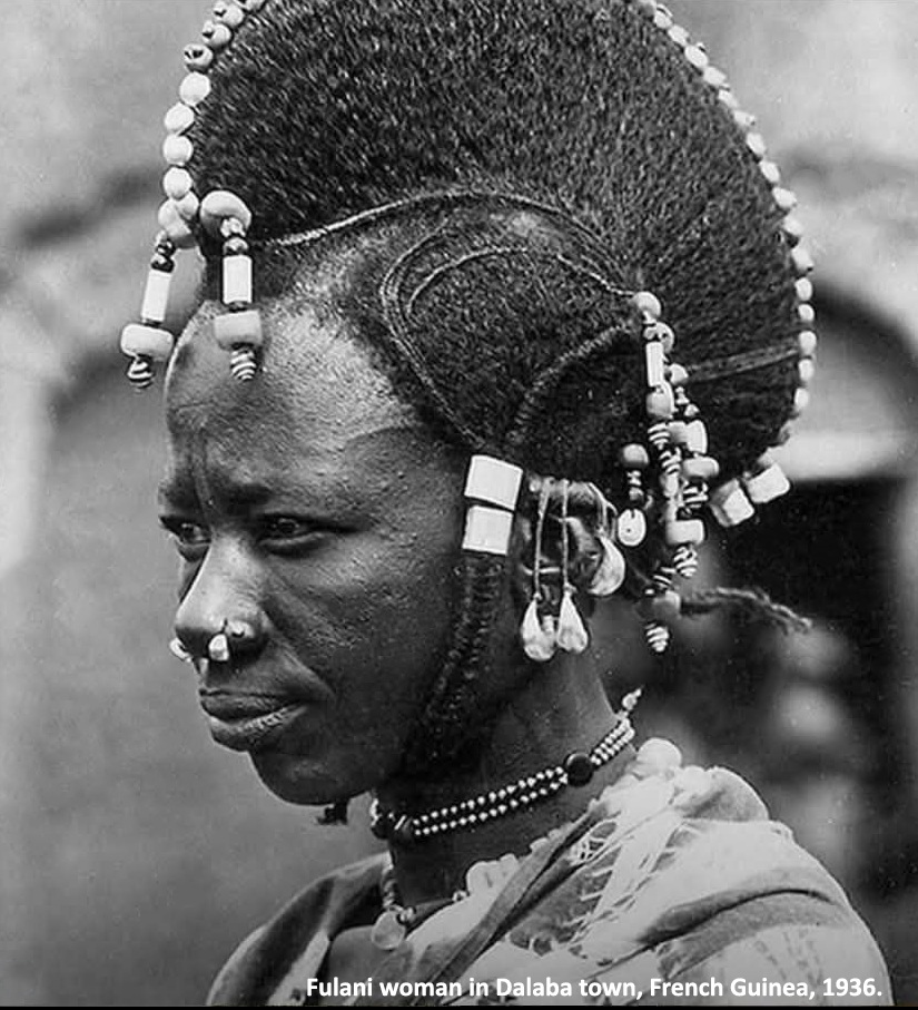 Dalaba Fulbe hairstyles 