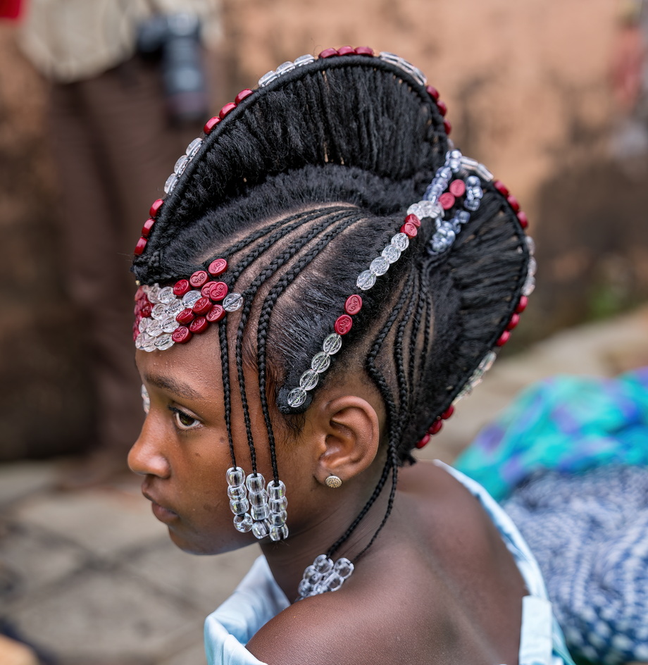 Dalaba Fulbe hairstyles 