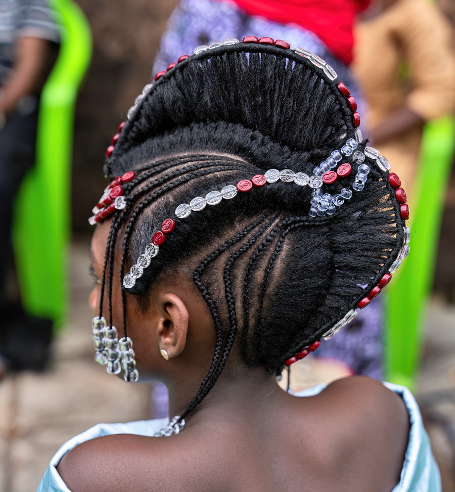 Dalaba Fulbe hairstyles 