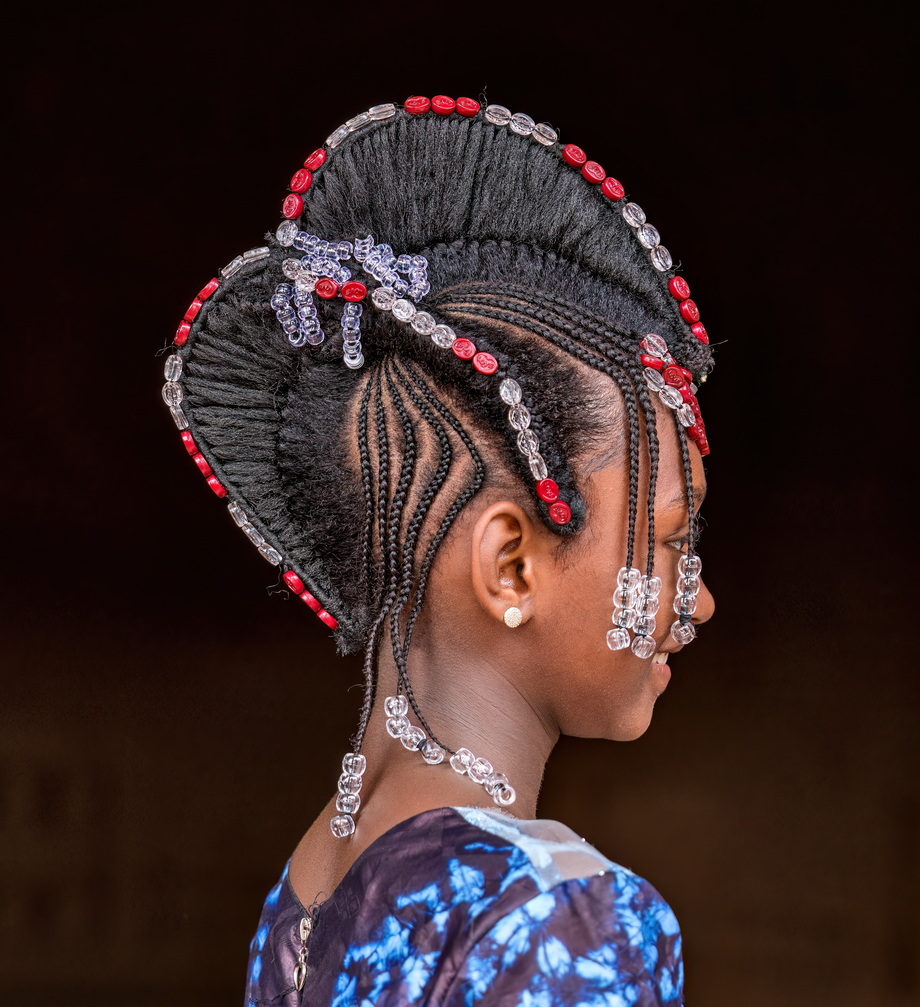 Dalaba Fulbe hairstyles 