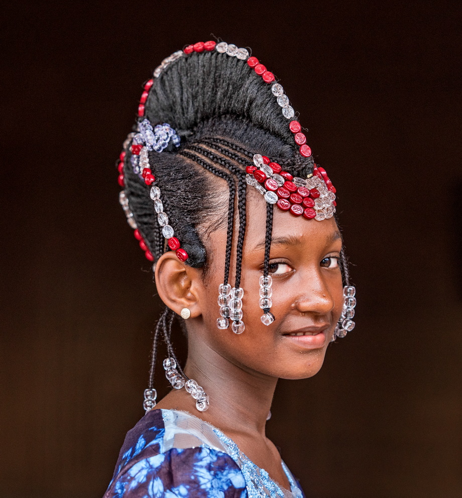 Dalaba Fulbe hairstyles 
