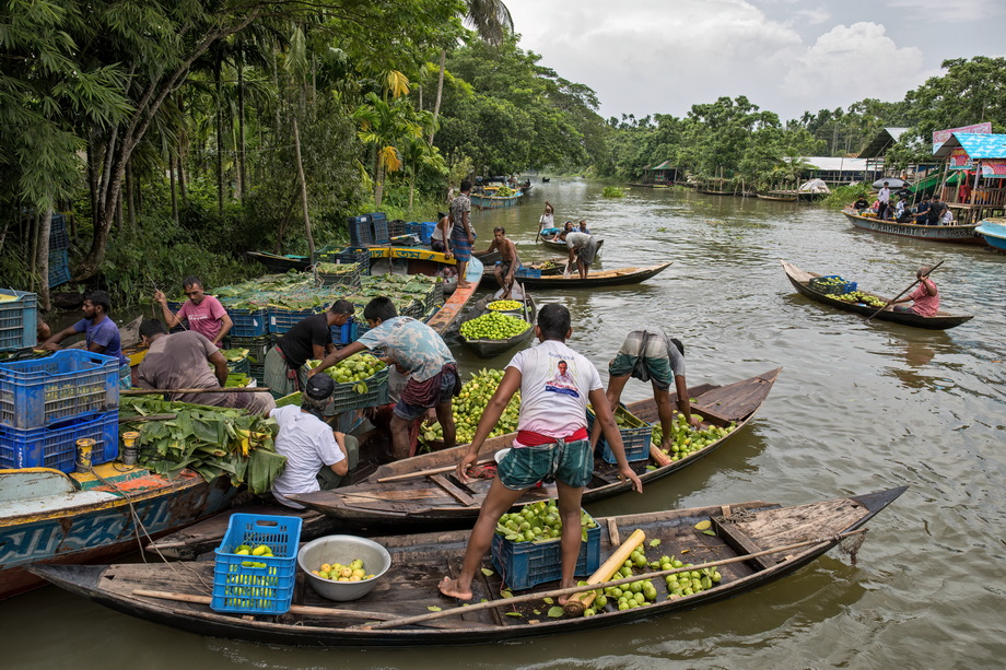 Floating Markets of Bangladesh