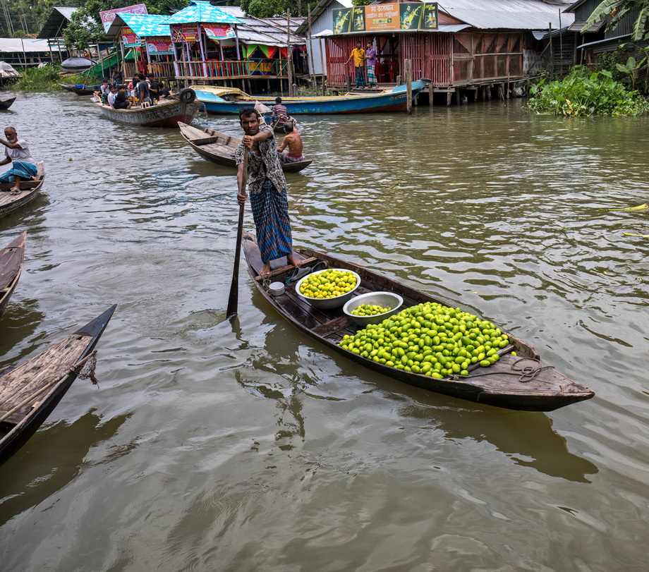 Floating Markets of Bangladesh