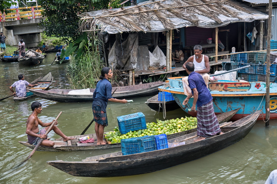 Floating Markets of Bangladesh