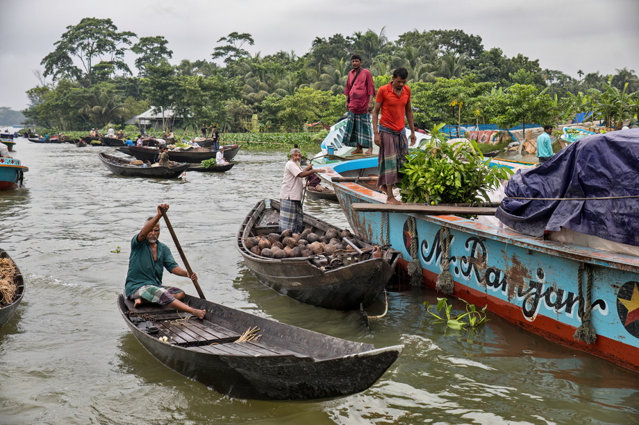 Floating Markets of Bangladesh
