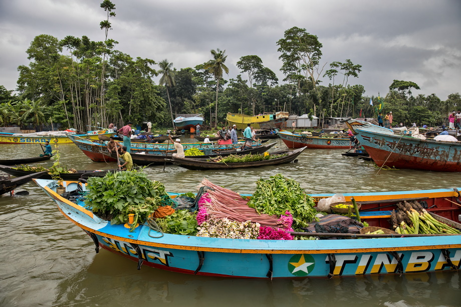 Floating Markets of Bangladesh