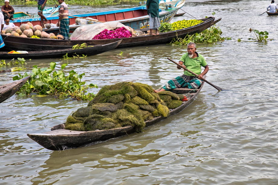 Floating Markets of Bangladesh