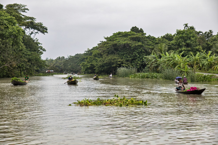 Floating Markets of Bangladesh