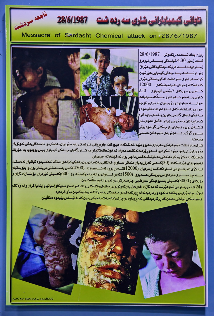 Kurdish Genocide Memorials in Iraq